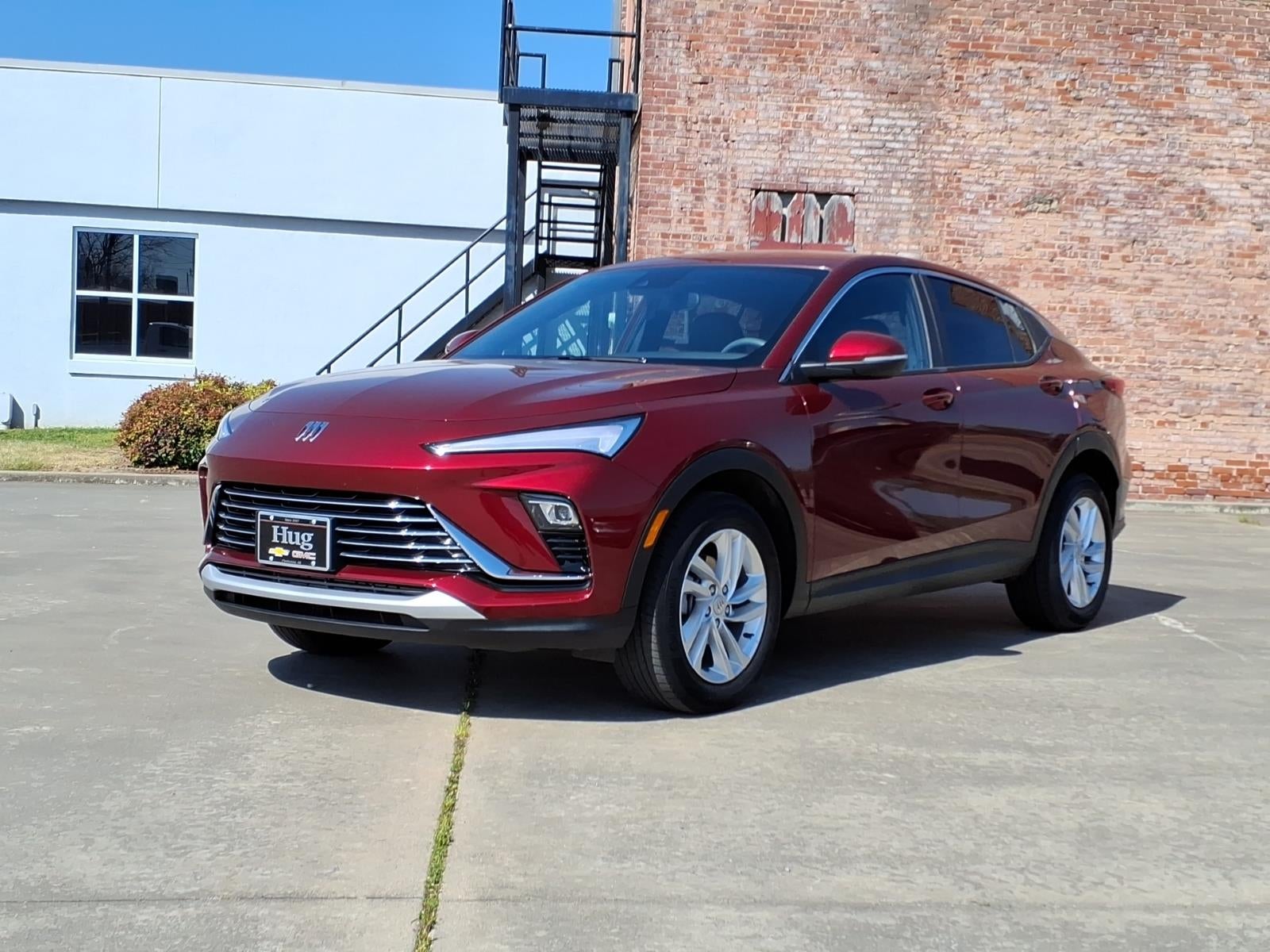 2025 Buick Envista Preferred in Cinnabar Metallic — front three-quarter view