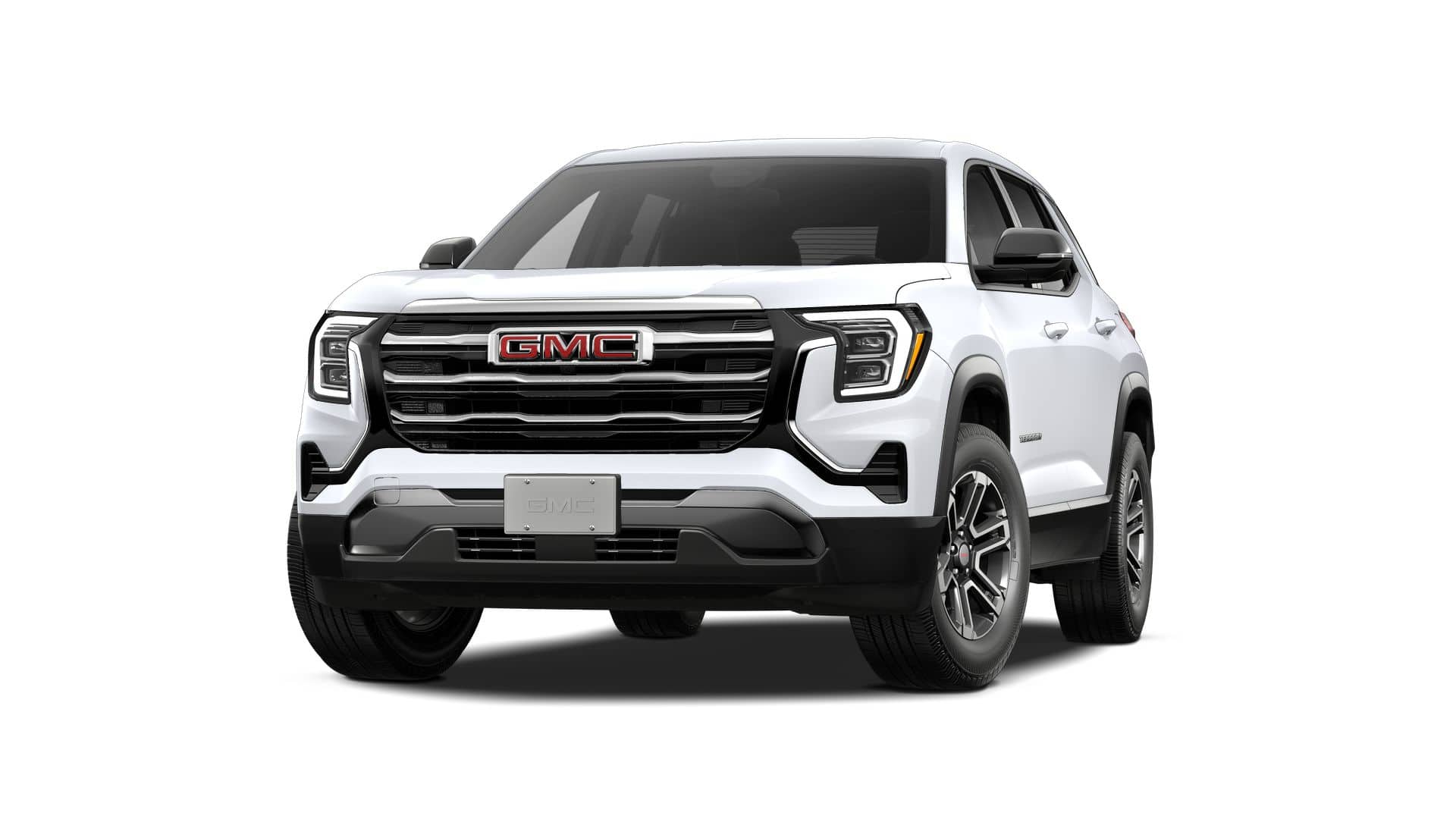 2027 GMC Terrain FWD Elevation in Summit White — front three-quarter view