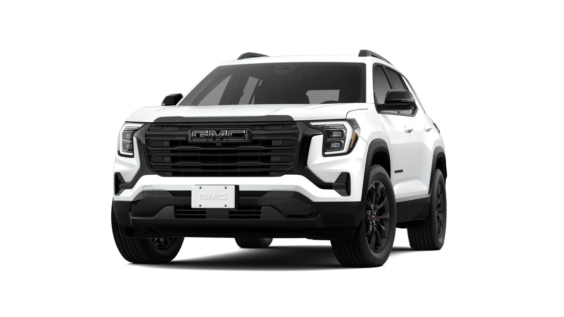 2026 GMC Terrain Elevation in Summit White — front three-quarter view
